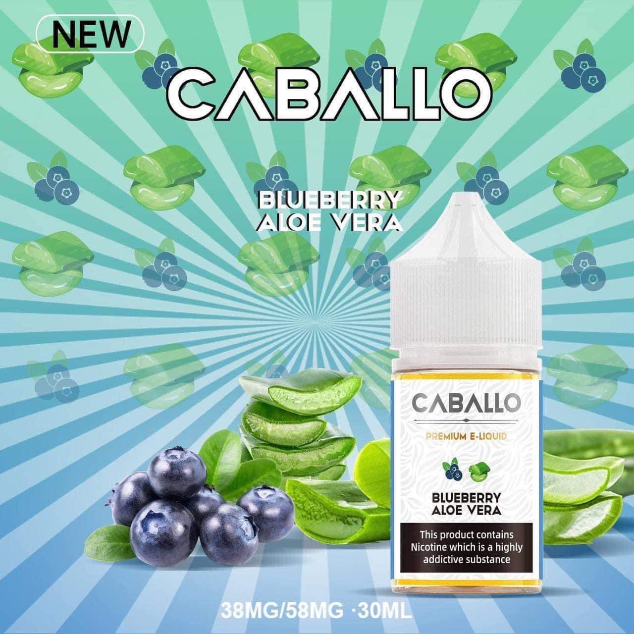 Tinh Dầu CABALLO Đào dưa gang 58MG/30ML [SALTNIC]