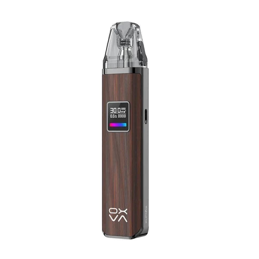 POD SYSTEM Oxva Xlim Pro màu mới Fancy Feather, Grey Leather, Brown Wood, Brown Leather
