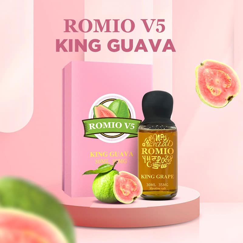 Tinh Dầu ROMIO KING 55MG/30ML [SALTNIC]