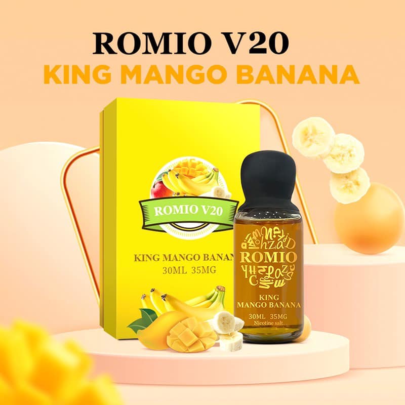 Tinh Dầu ROMIO KING 55MG/30ML [SALTNIC]