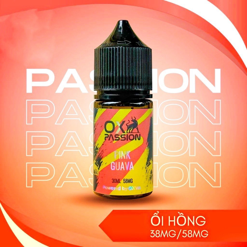 Tinh Dầu OXVA OX PASSION 38MG/30ML [SALTNIC]