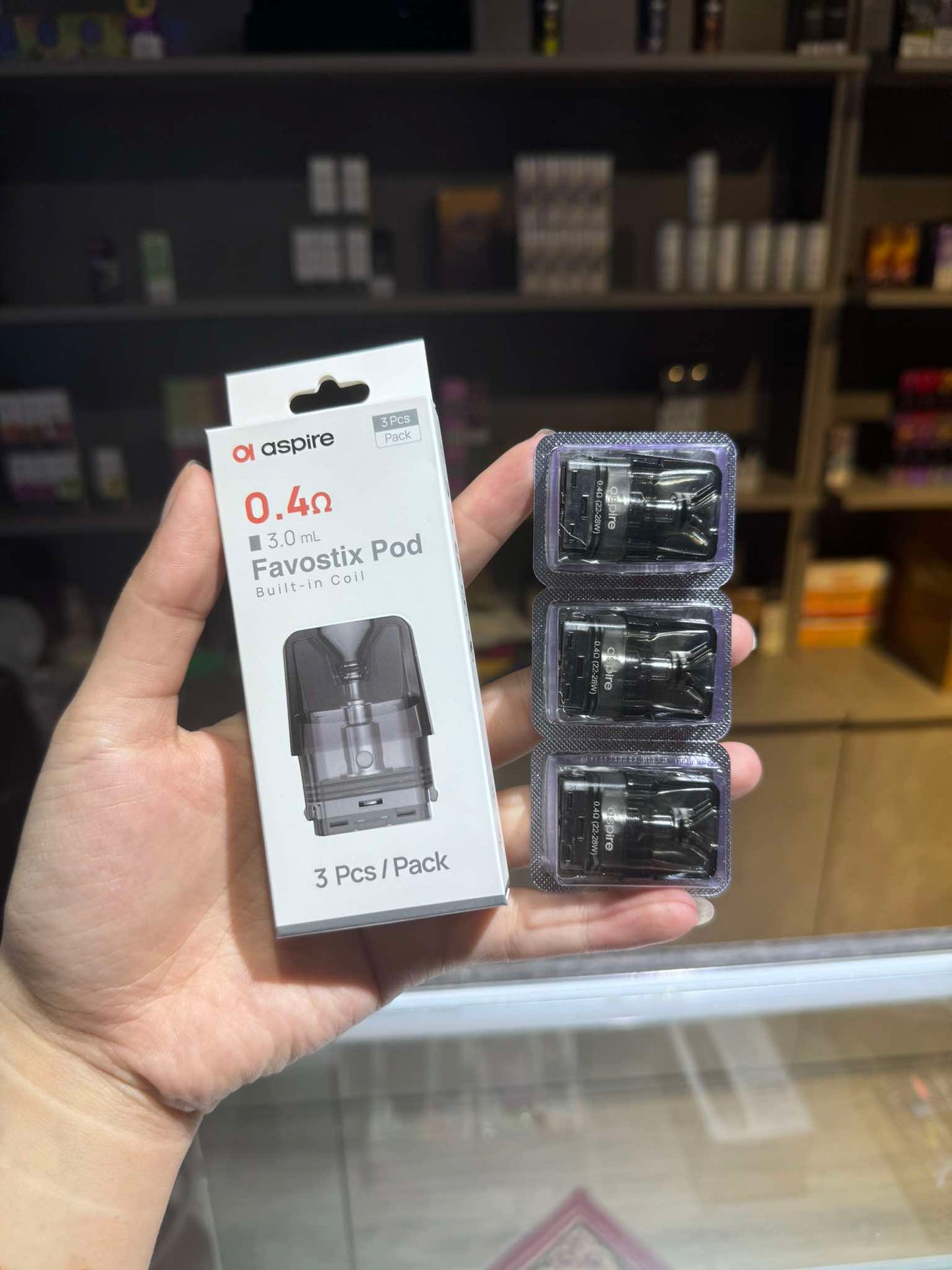 Đầu Pod Aspire Favostix 0.4ohm đầu 0.4 favo2