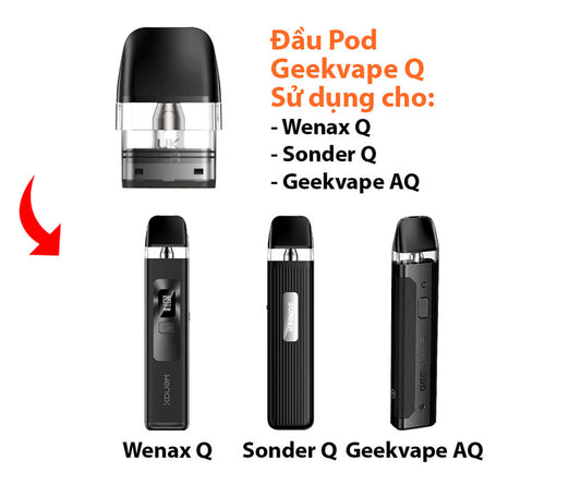 Đầu Pod GeekVape Wenax Q 0.6ohm