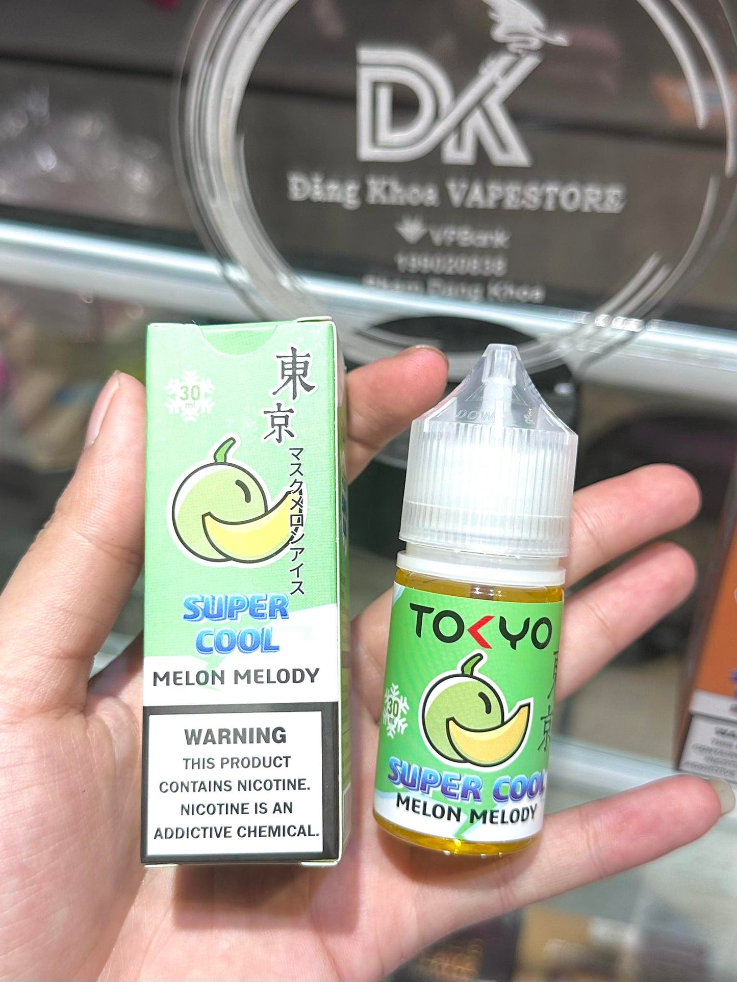 Tinh Dầu TOKYO SUPER COOL (50MG/30ML) [SALTNIC]