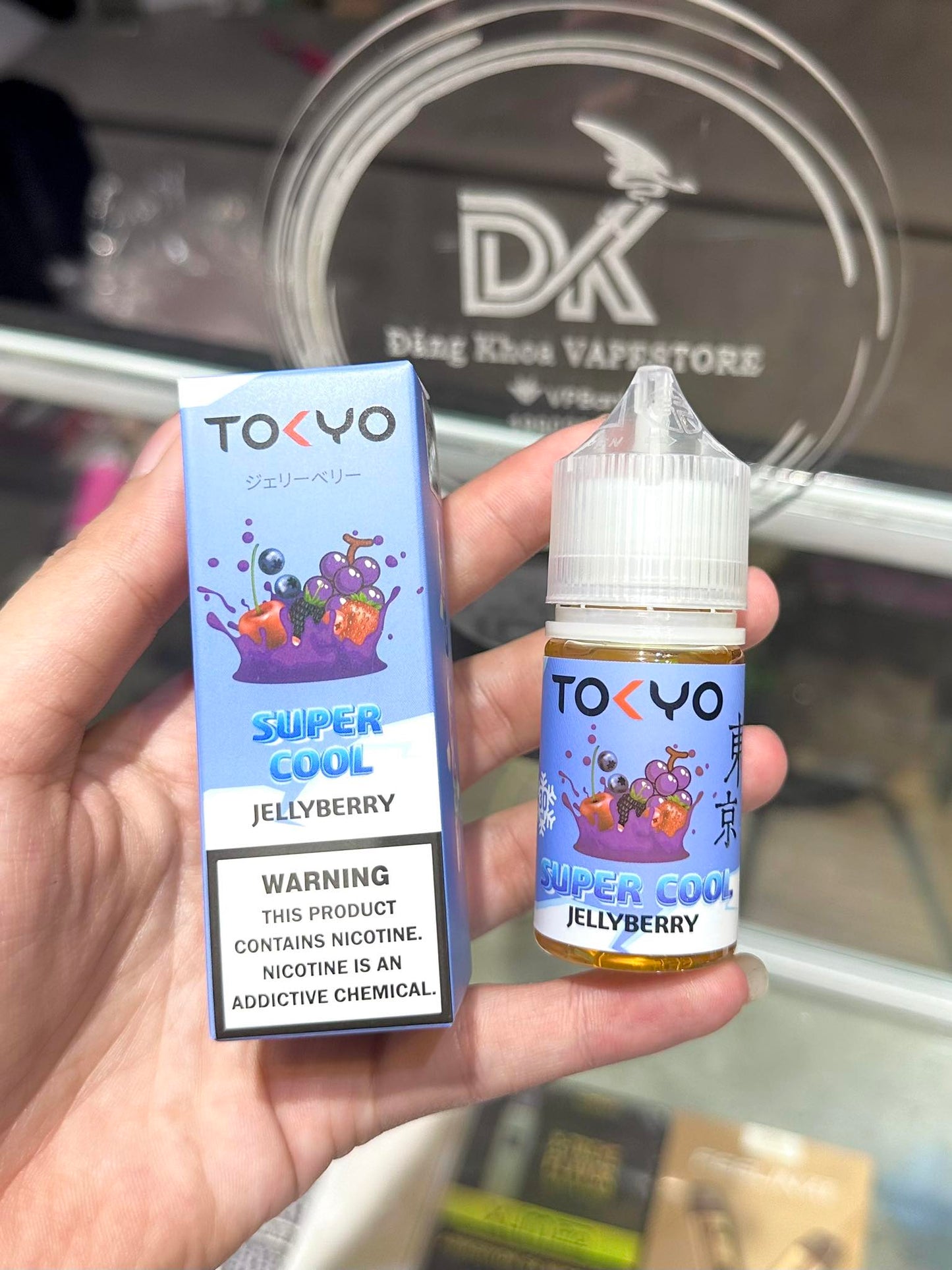 Tinh Dầu TOKYO SUPER COOL (50MG/30ML) [SALTNIC]