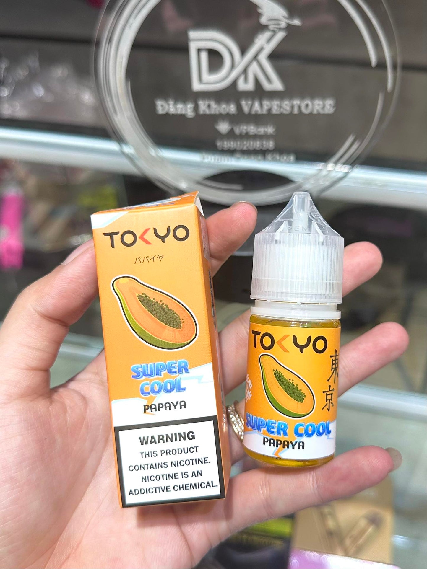 Tinh Dầu TOKYO SUPER COOL (50MG/30ML) [SALTNIC]